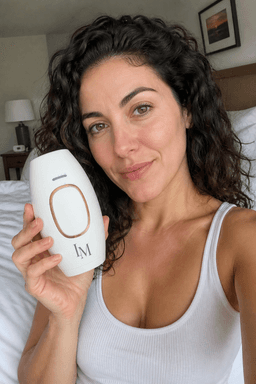 Customer review with Lumimor in bedroom